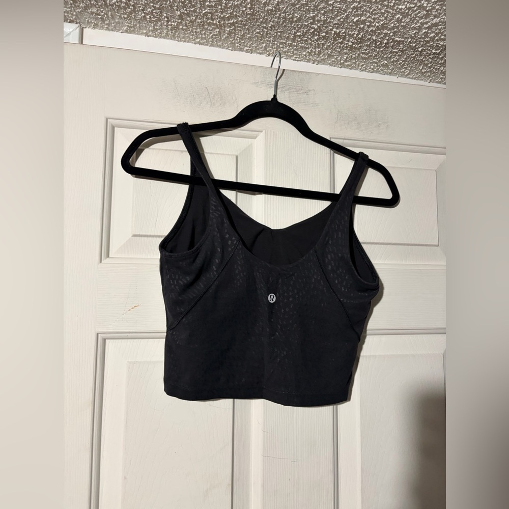 Lululemon Align Tank Top-Jewel Emboss Black - Picture 3 of 5